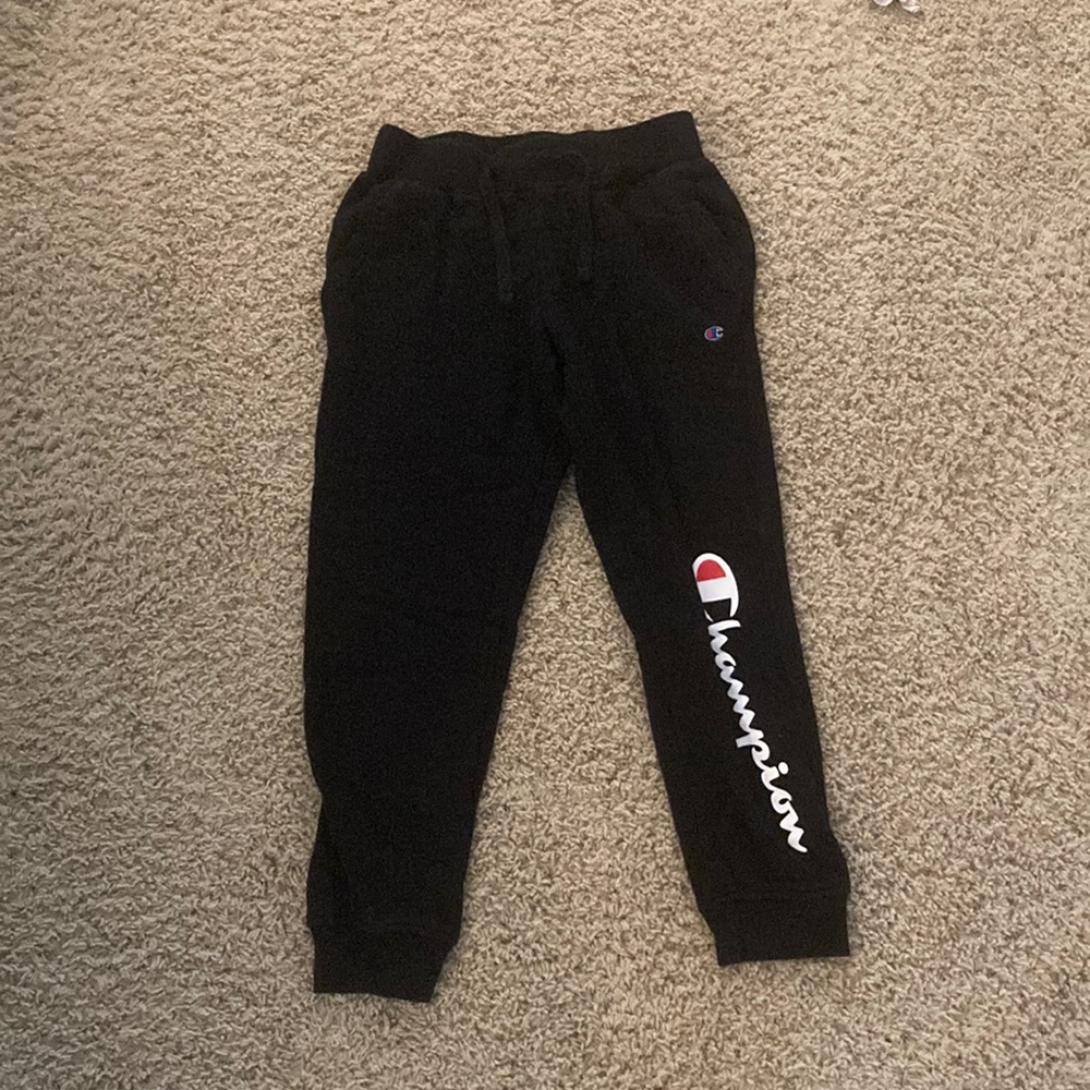 Black champion sweatpants